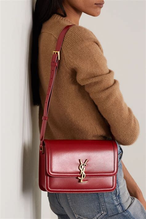 ysl solferino medium|SAINT LAURENT Solferino medium leather shoulder bag .